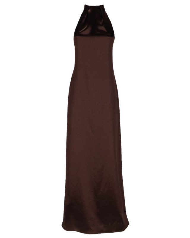 [Alysi] Sleeveless dress SS26 116312_P6061CHOCO