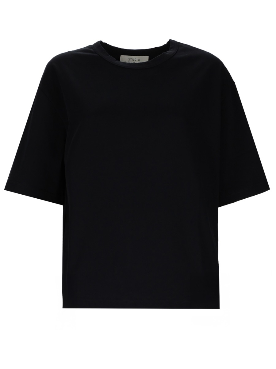 [Studio Nicholson] T-shirts Short Sleeve SS26 LEESNW-1617_BLACK