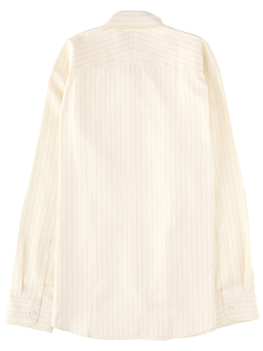 [Studio Nicholson] Shirts Long Sleeve SS26 VIEWSNM-1126_AMBERSTRIPE