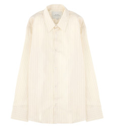 [Studio Nicholson] Shirts Long Sleeve SS26 VIEWSNM-1126_AMBERSTRIPE