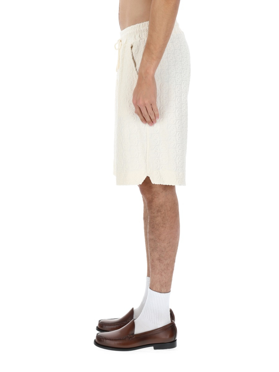 [DROLE DE MONSIEUR] Shorts SS26 BS158_CO201OFFWHITE