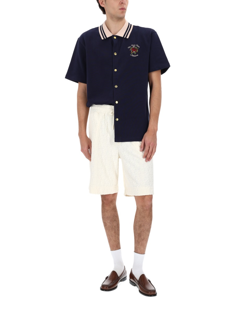 [DROLE DE MONSIEUR] Shorts SS26 BS158_CO201OFFWHITE