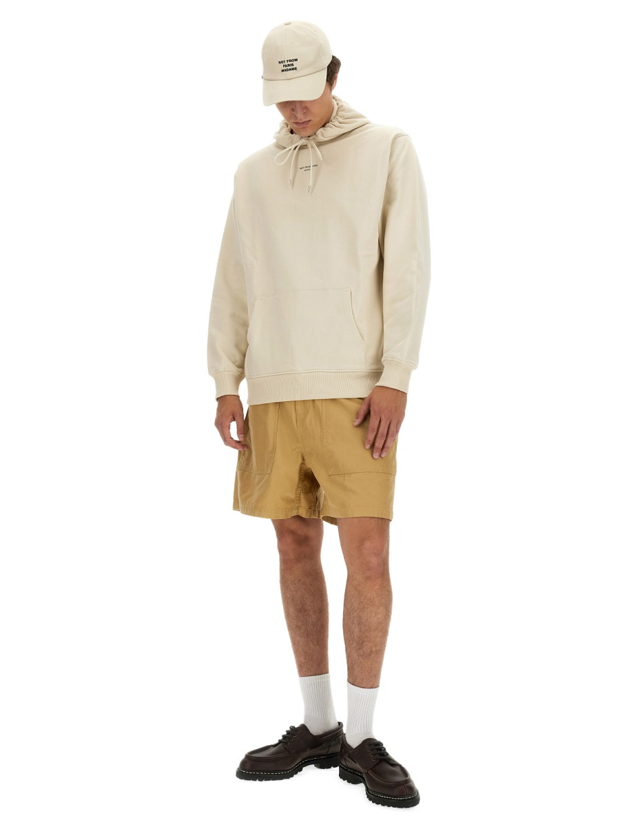 [DROLE DE MONSIEUR] Hoodie SS26 HO161_CO127MASTIC