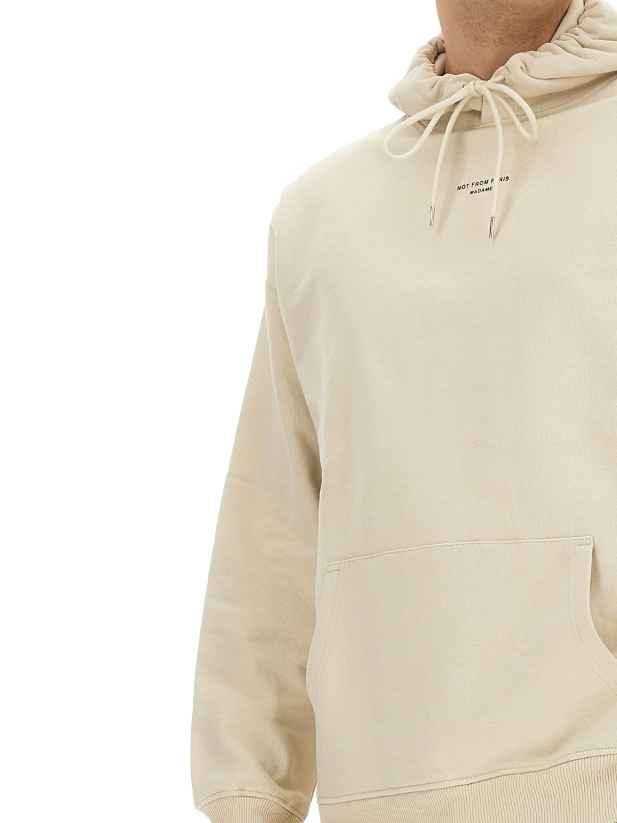 [DROLE DE MONSIEUR] Hoodie SS26 HO161_CO127MASTIC