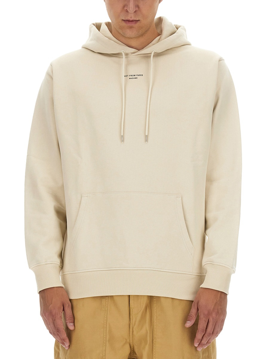 [DROLE DE MONSIEUR] Hoodie SS26 HO161_CO127MASTIC