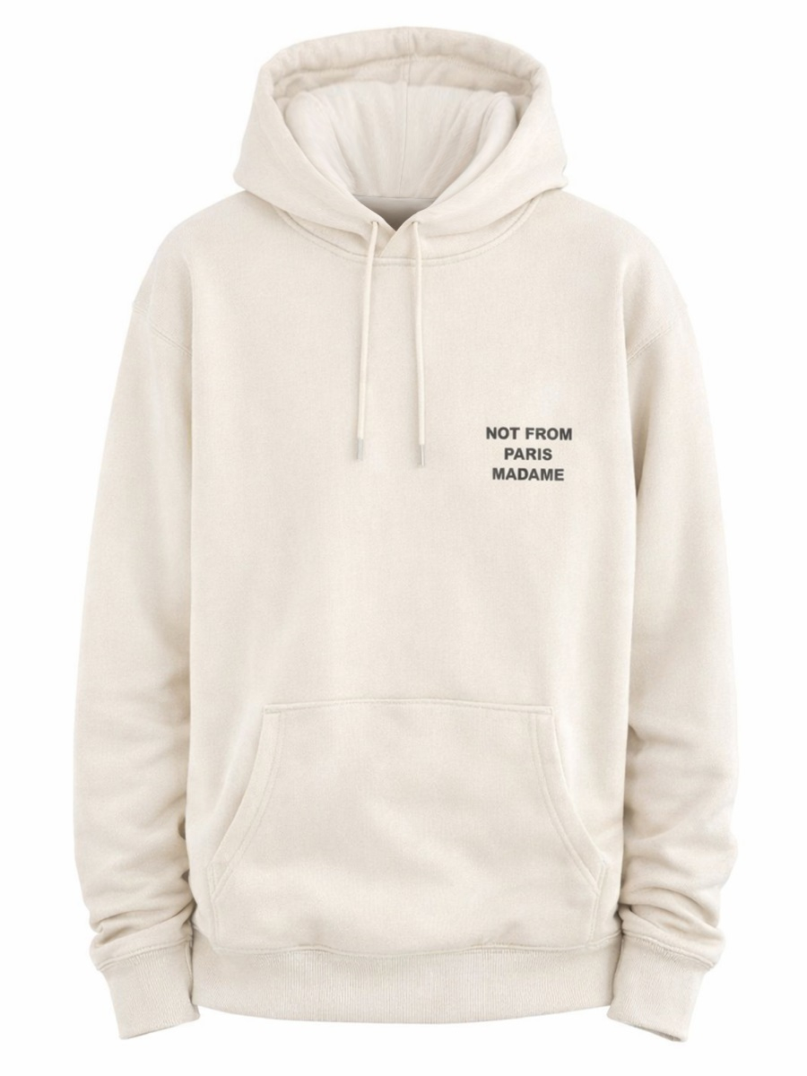 [DROLE DE MONSIEUR] Hoodie SS26 HO162_CO127MASTIC