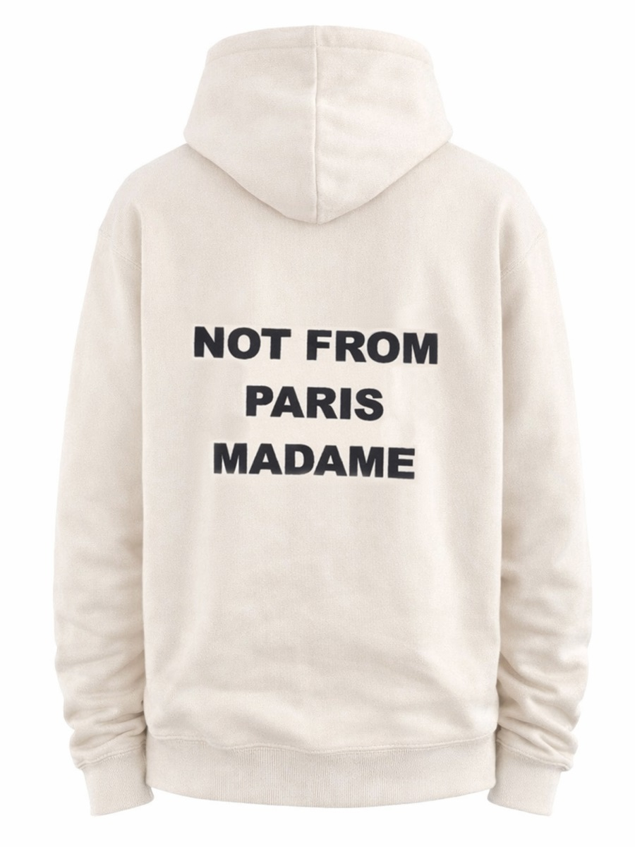 [DROLE DE MONSIEUR] Hoodie SS26 HO162_CO127MASTIC