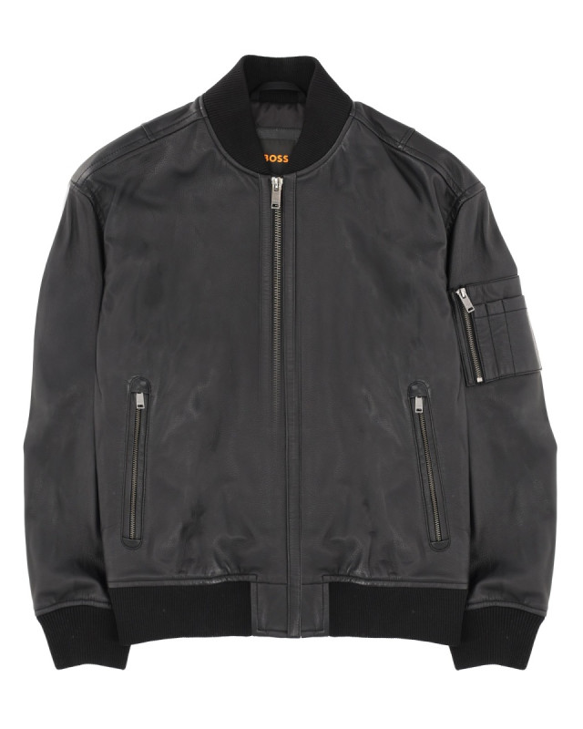 [BOSS] Leather Jacket SS26 50552151_10253444001