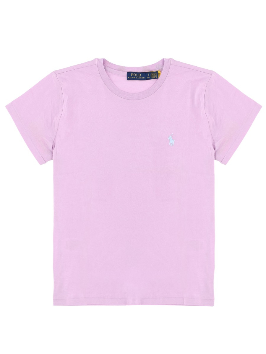 [Polo Ralph Lauren] T-shirts Short Sleeve SS26 211B14605_015LIGHTMAUVE