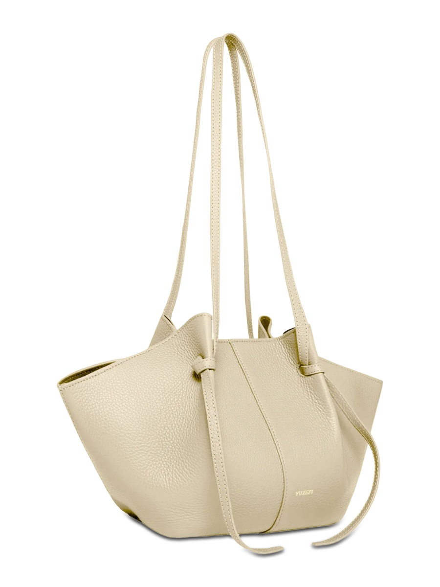 [YUZEFI] Shoulder bag SS26 MOCHI-PEBBLE_ANGORA