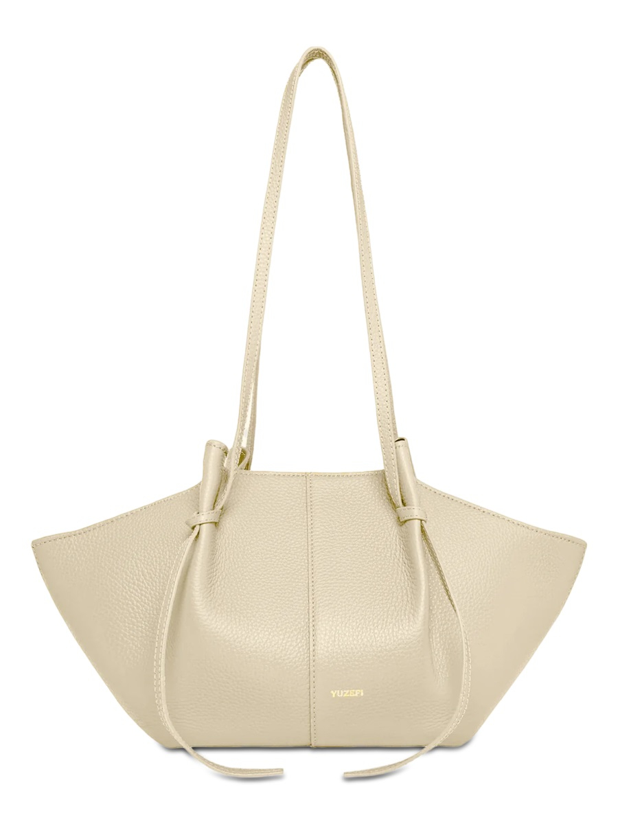 [YUZEFI] Shoulder bag SS26 MOCHI-PEBBLE_ANGORA