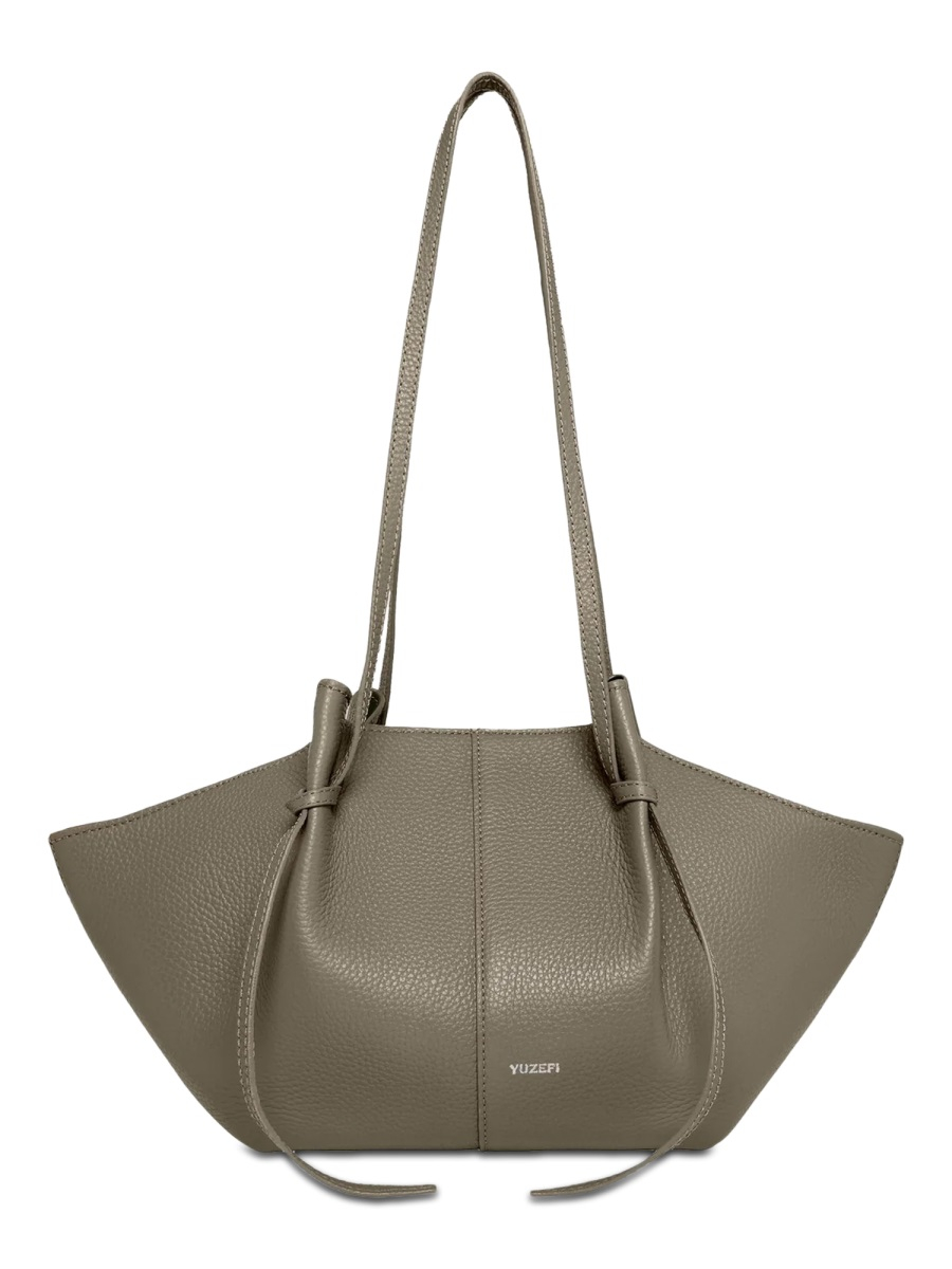 [YUZEFI] Shoulder bag SS26 MOCHI-PEBBLE_TAUPE