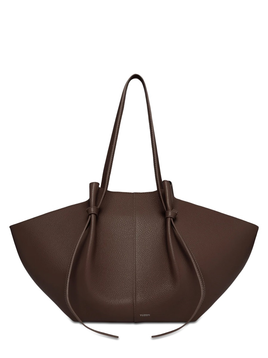 [YUZEFI] Shoulder bag SS26 LARGE-MOCHI-PEBBLE_ESPRESSO