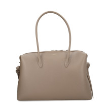 [YUZEFI] Shoulder bag SS26 LARGE-BRIOCHE-DUFFLE_TAUPE