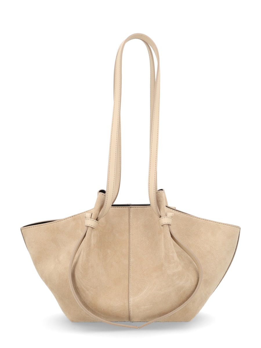 [YUZEFI] Shoulder bag SS26 MOCHI-SUEDE_SAND