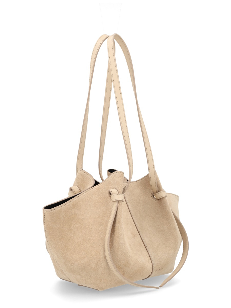 [YUZEFI] Shoulder bag SS26 MOCHI-SUEDE_SAND
