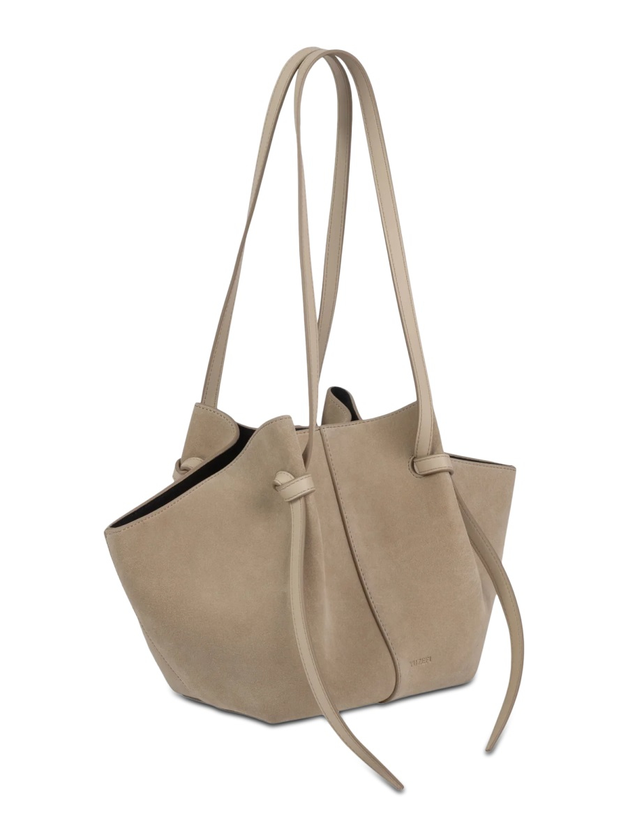 [YUZEFI] Shoulder bag SS26 MOCHI-SUEDE_SAND