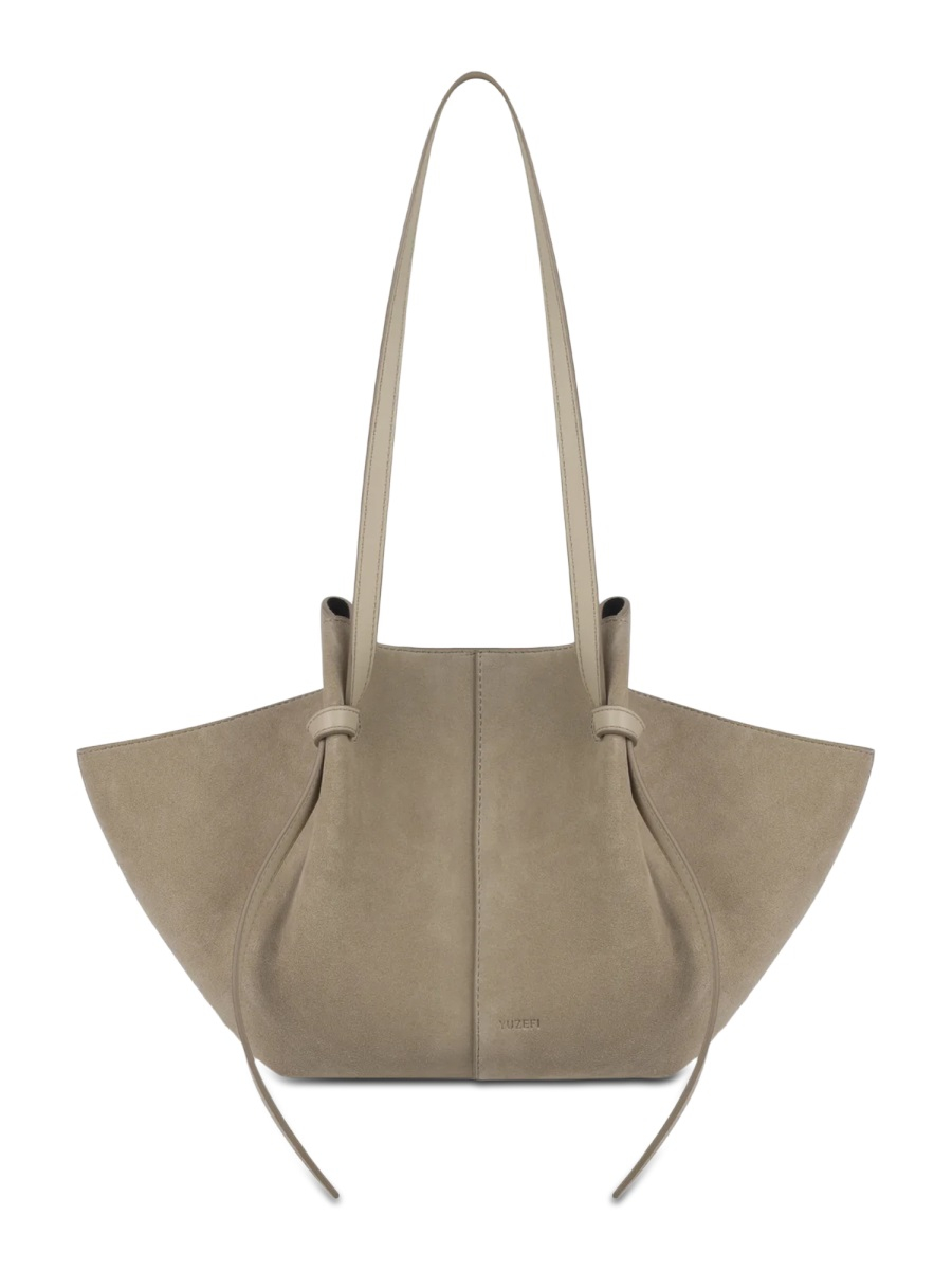[YUZEFI] Shoulder bag SS26 MOCHI-SUEDE_SAND