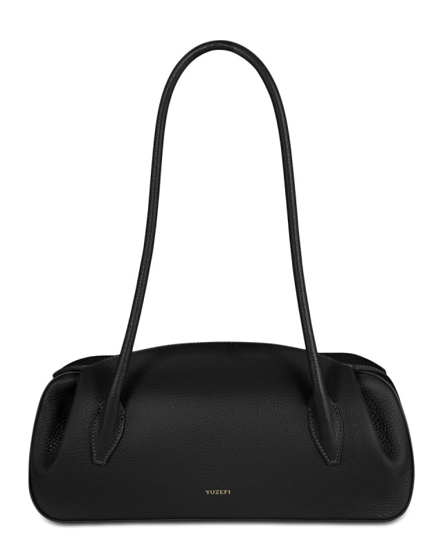 [YUZEFI] Shoulder bag SS26 OYSTER-SHOULDER_BLACK