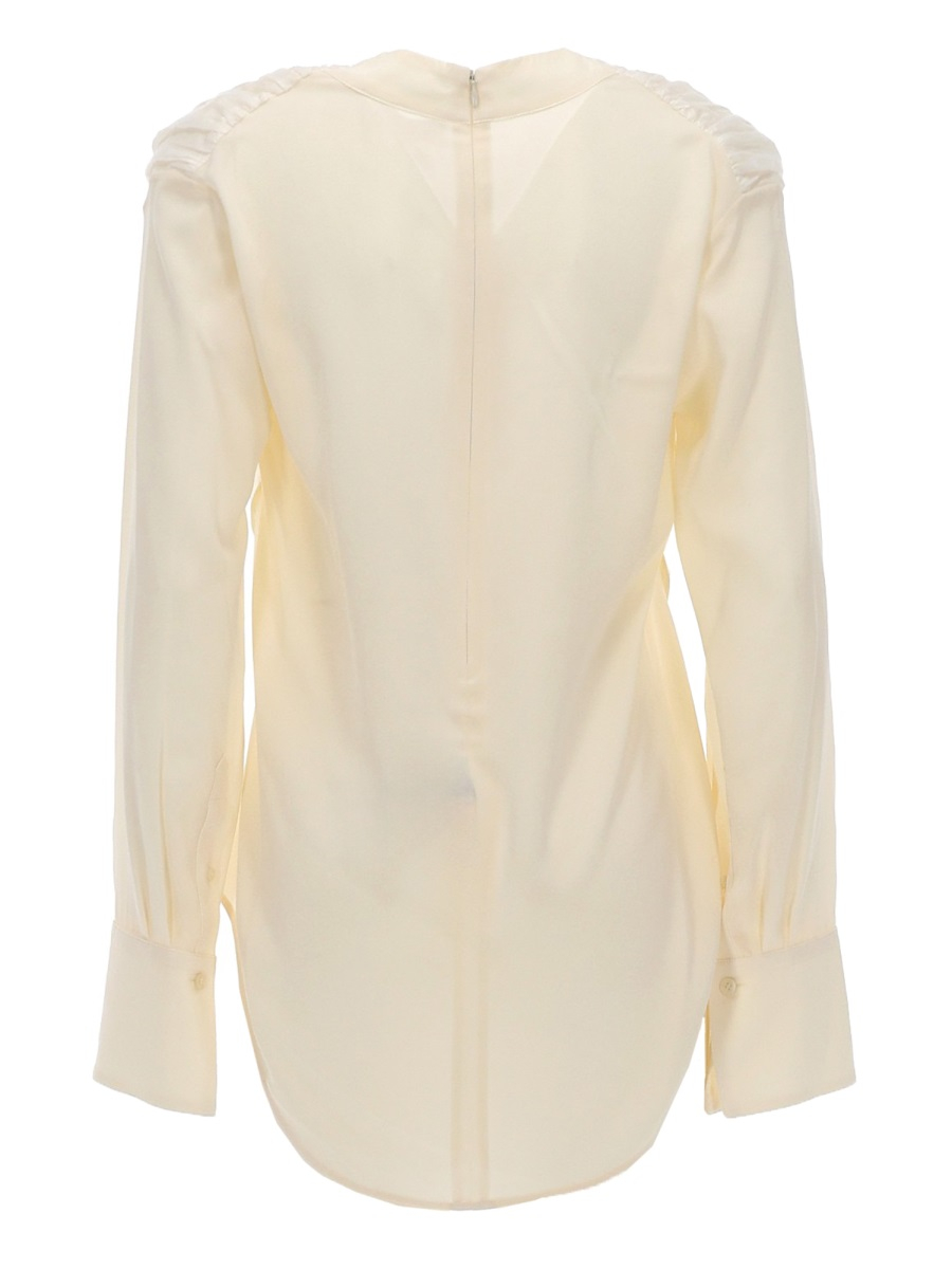 [VICTORIA BECKHAM] Shirts Long Sleeve SS26 1126WTP007003B_IVORY