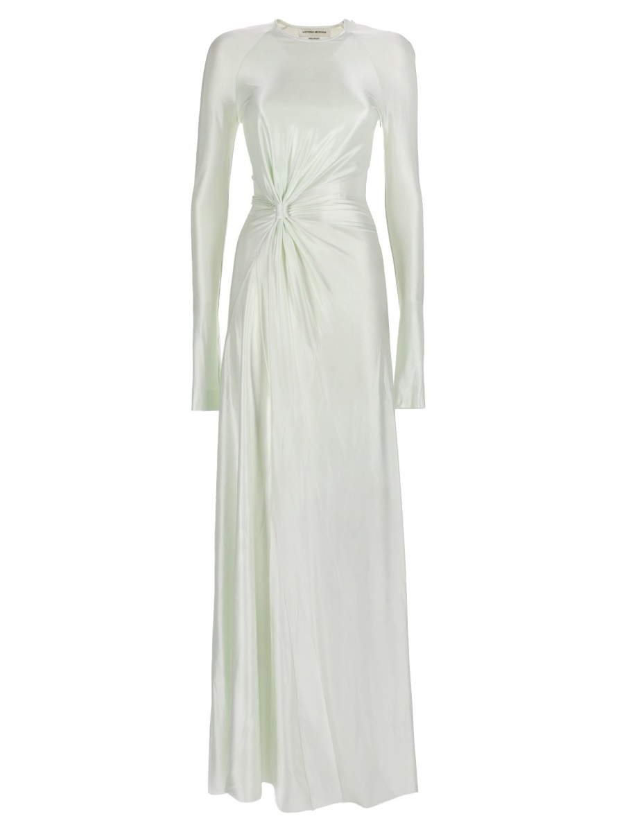 [VICTORIA BECKHAM] Long sleeve dress SS26 1126WDR007087A_ALOE