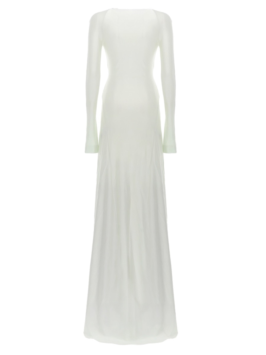 [VICTORIA BECKHAM] Long sleeve dress SS26 1126WDR007087A_ALOE