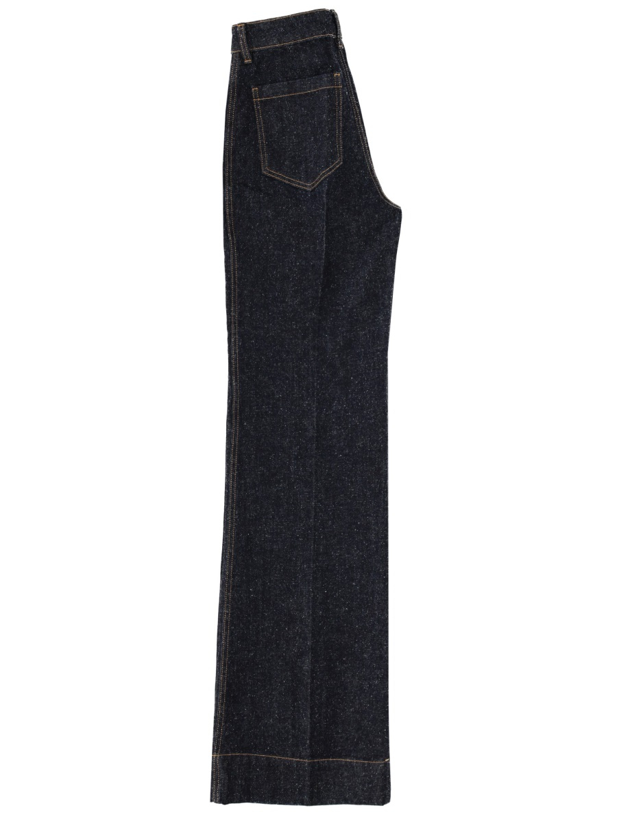 [VICTORIA BECKHAM] Jeans SS26 1126DJE007252A_INDIGO/WHITE