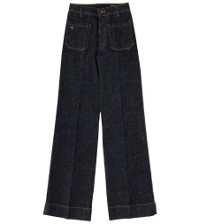 [VICTORIA BECKHAM] Jeans SS26 1126DJE007252A_INDIGO/WHITE