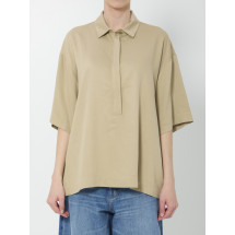 [THE FRANKIE SHOP] Shirts Short Sleeve SS26 POFS213892060102__BEIGE