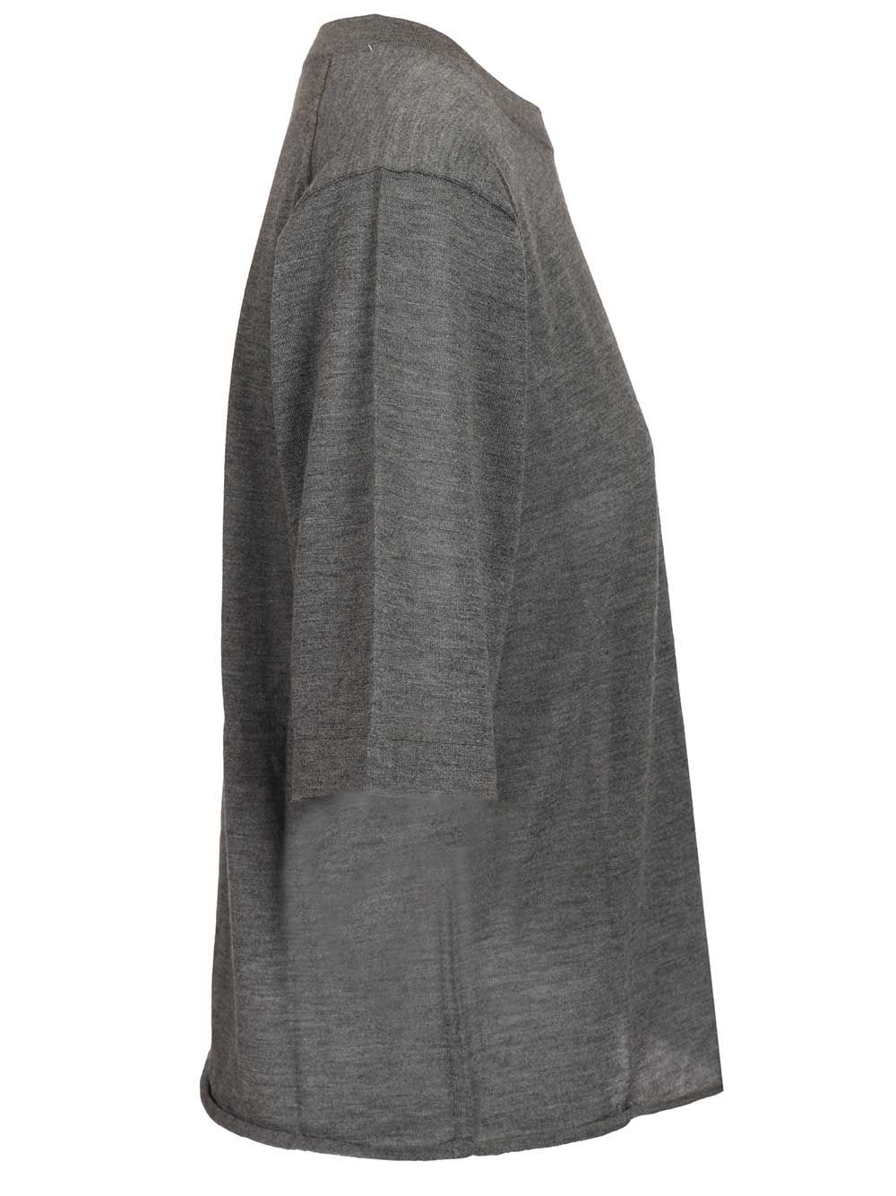 [LouLou De Saison] T-shirts Short Sleeve SS26 NALA 01ANTHRACITE MELANGE