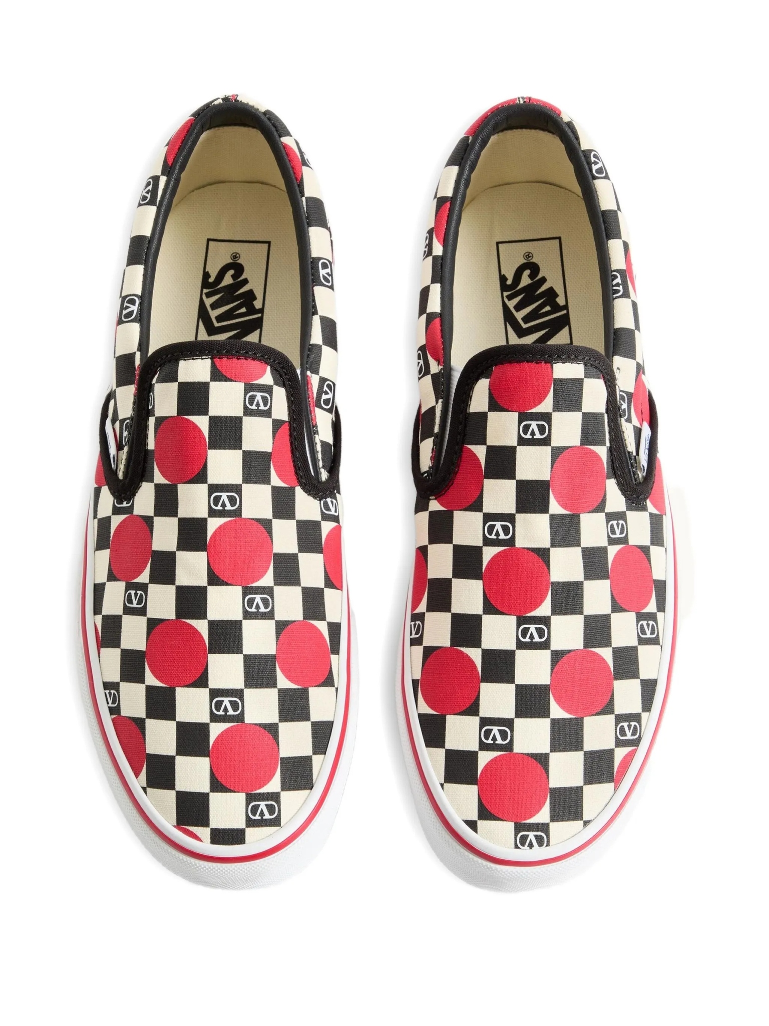 [Vans X Valentino] Sneakers SS26 8Y2S0M96WHXBAG