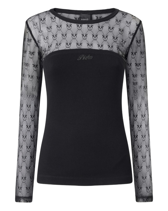 [PINKO] T-shirts Long Sleeve SS26 106472A362Z99