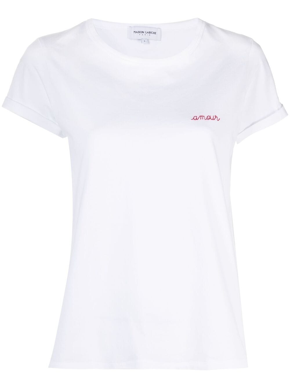 [MAISON LABICHE] T-shirts Short Sleeve SS26 KWTAMOURWHITE