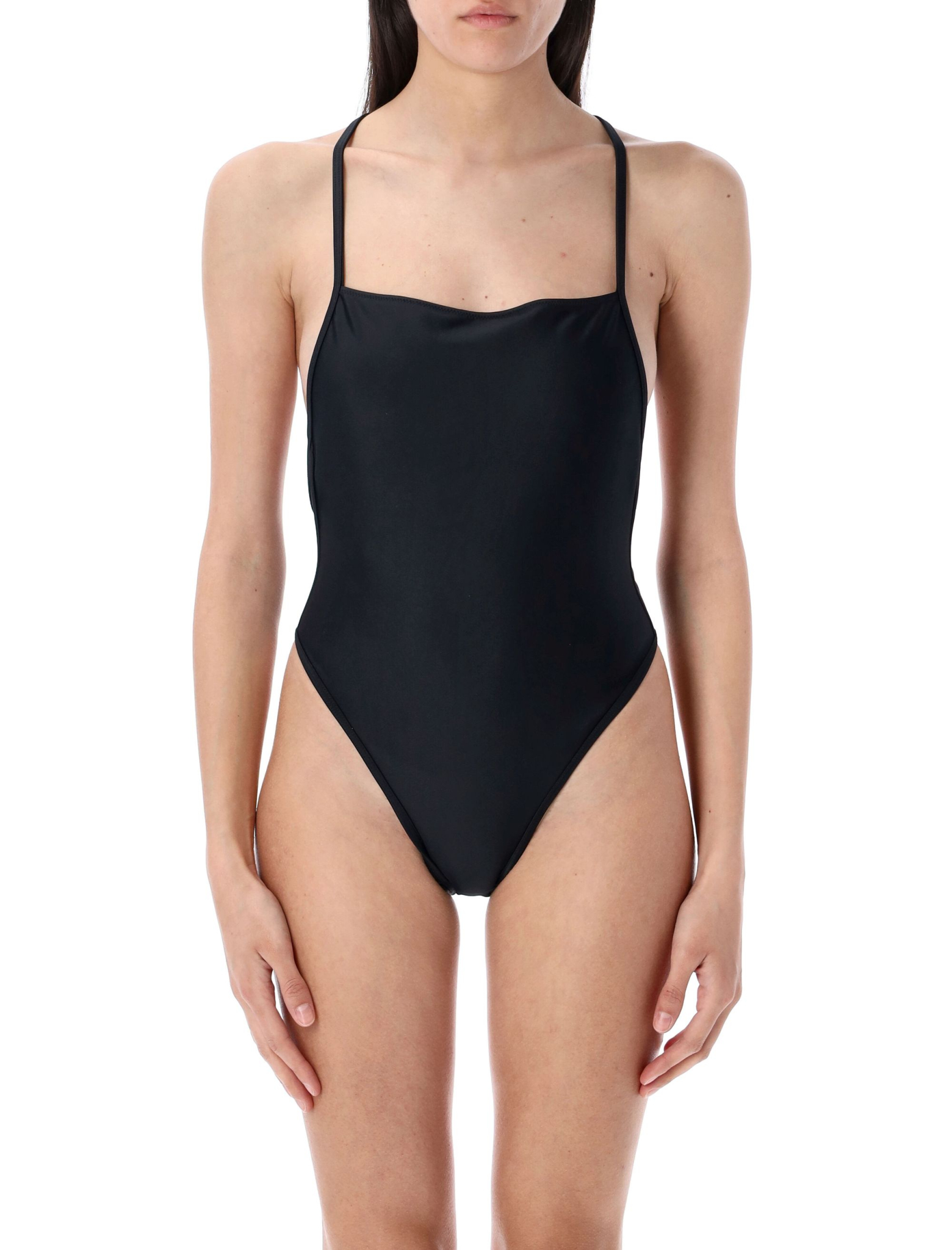 [MARINE SERRE] Monokini SS26 WSW012ACJER0061BK99