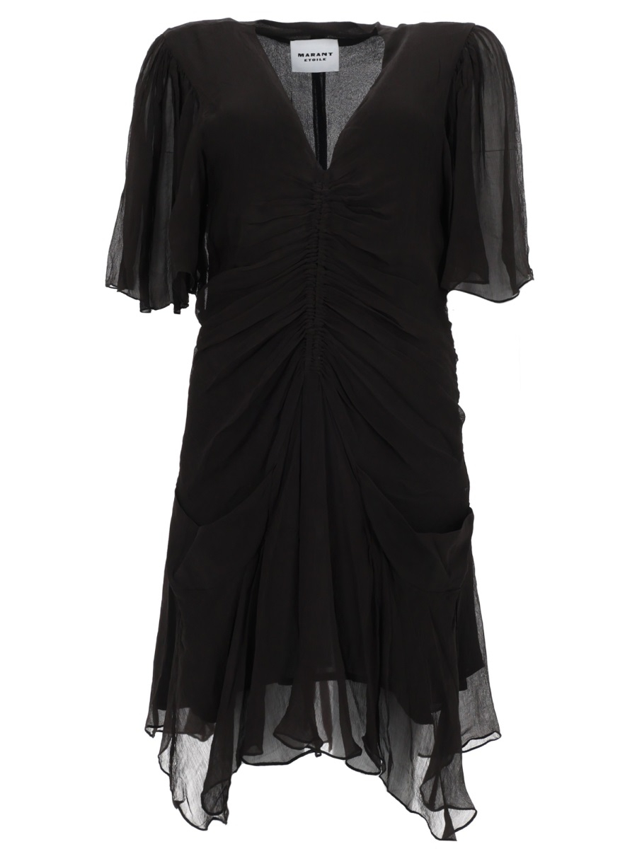 [Marant Etoile] Short sleeve dress SS26 RO0330FA_D1J08E01BK