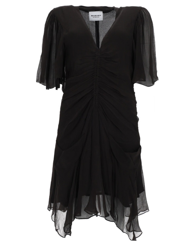 [Marant Etoile] Short sleeve dress SS26 RO0330FA_D1J08E01BK