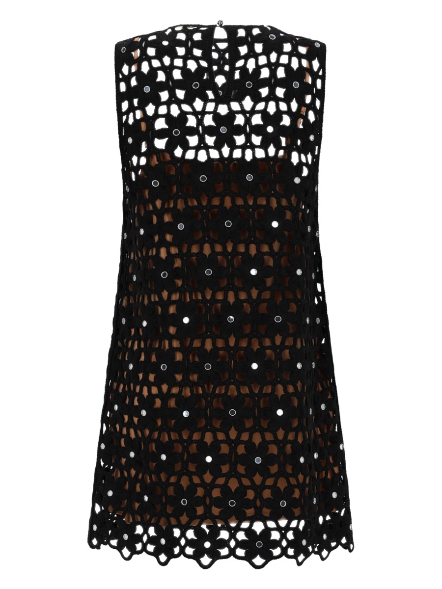 [MICHAEL BY MICHAEL KORS] Sleeveless dress SS26 MS683CWKNE_001BLACK