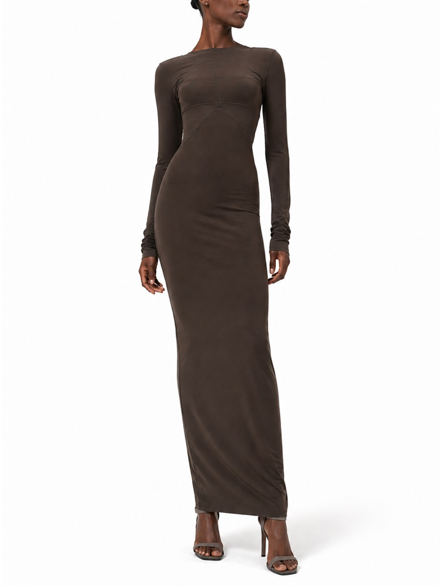 [Rick Owens] Long sleeve dress SS26 RO01F6589_JSV34