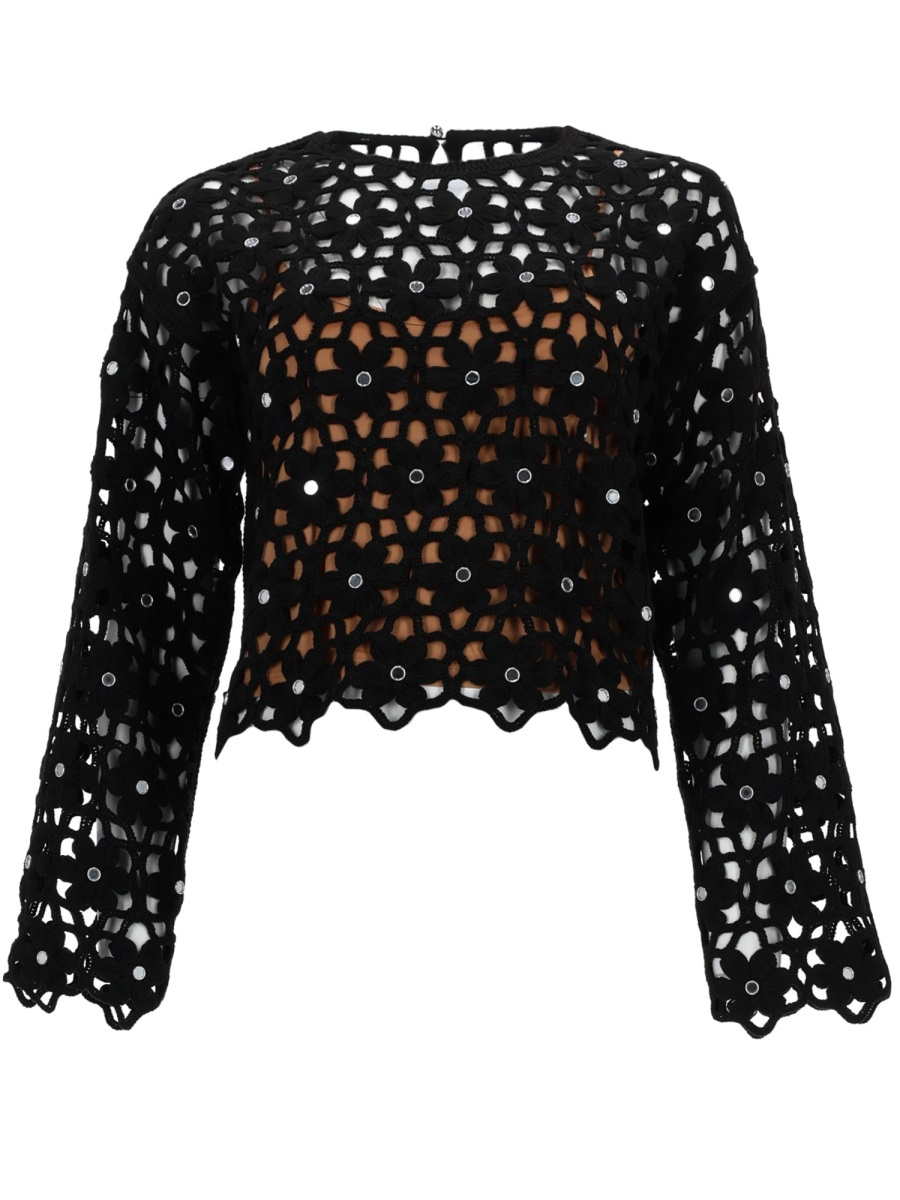 [MICHAEL BY MICHAEL KORS] Blouse SS26 MS651ZMKNE_001BLACK