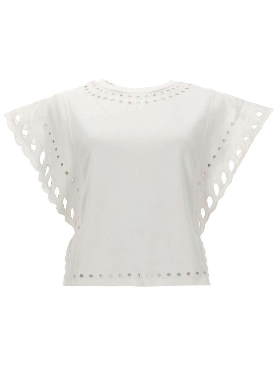 [Marant Etoile] T-shirts Short Sleeve SS26 TS0298FA_D1N08E23EC