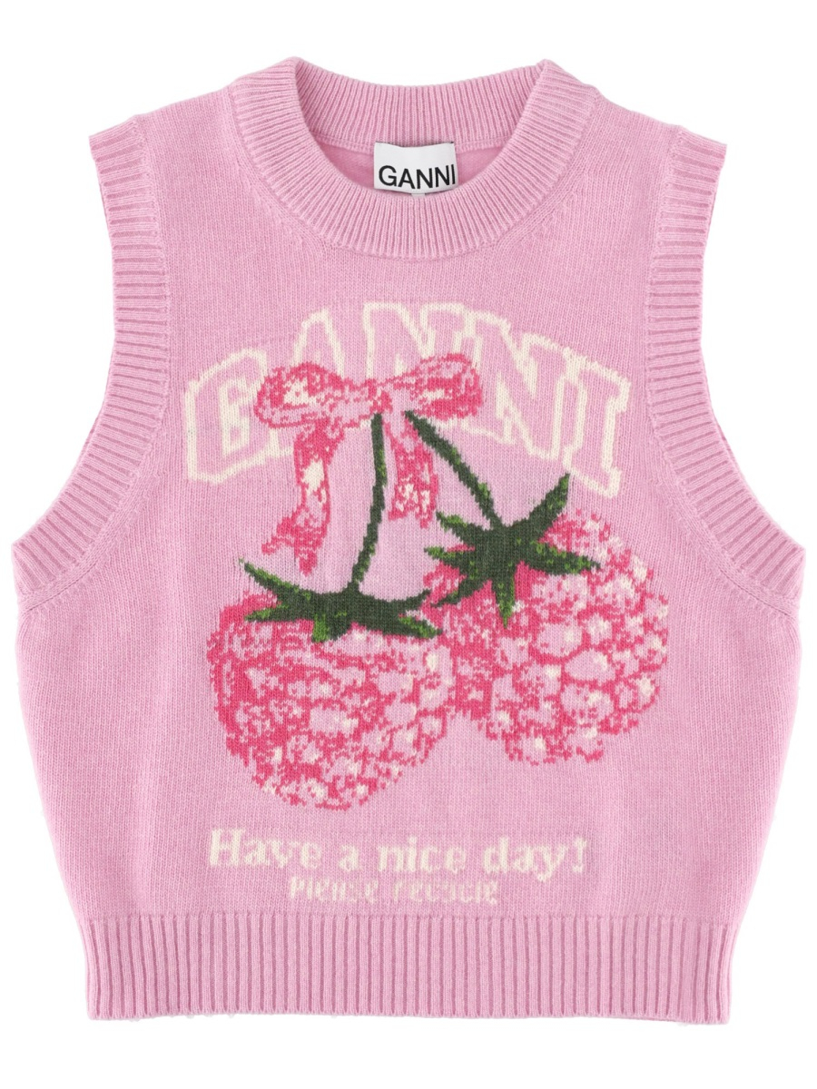 [GANNI] Knitwear SS26 A1070278_868