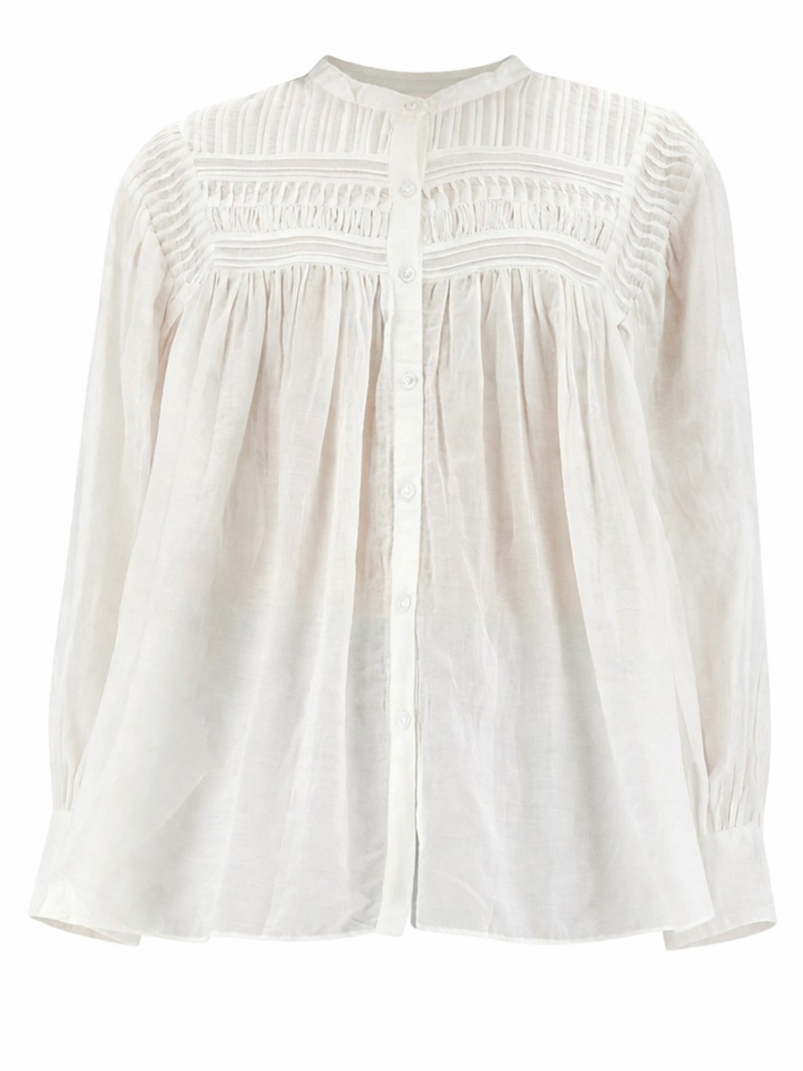 [Marant Etoile] Blouse SS26 HT0002FC_B3J04E20WH