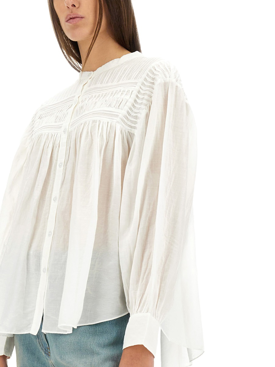 [Marant Etoile] Blouse SS26 HT0002FC_B3J04E20WH