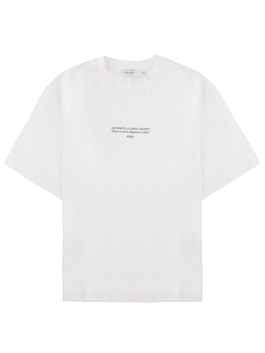 [Off-White] T-shirts Short Sleeve SS26 44MAA120_S26J007100