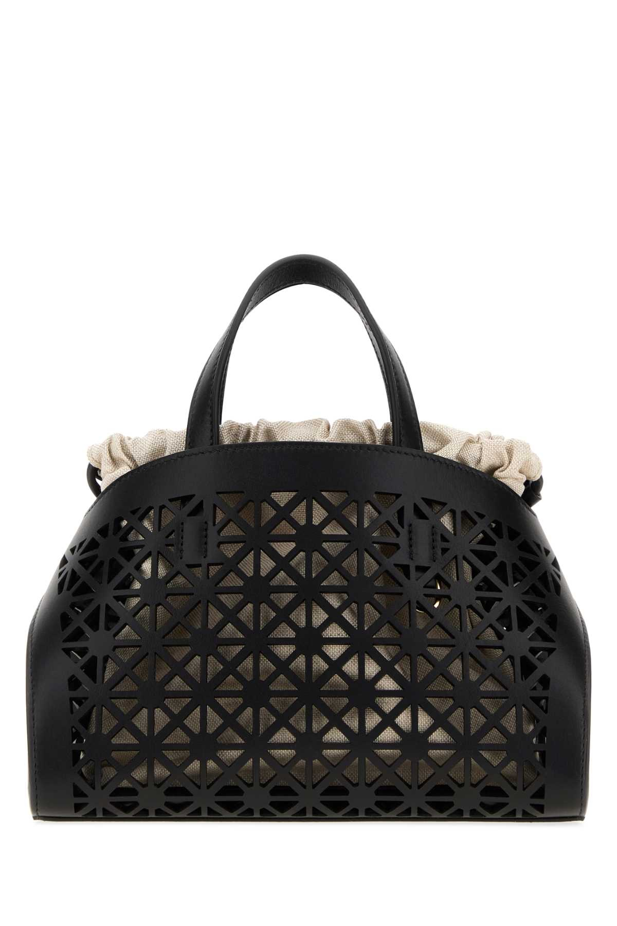 [Salvatore Ferragamo] Tote bag FW26 21A696793431 NERONATURALE