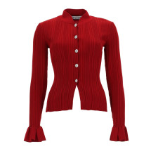[Self-portrait] Sweatshirt SS26 RS26-555C-R_RED