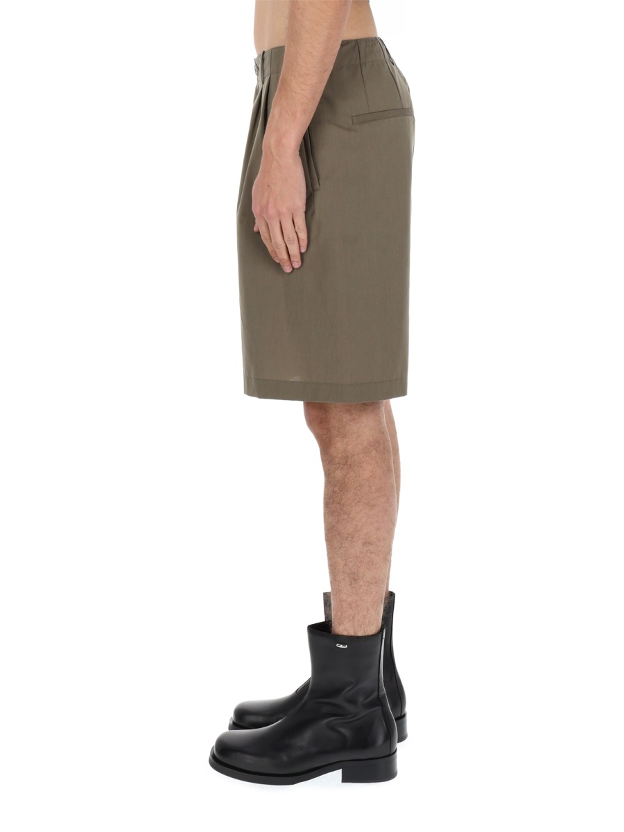 [Our Legacy] Shorts SS26 M2264PDL_DRYLEAFBALANCEWOOLCOT