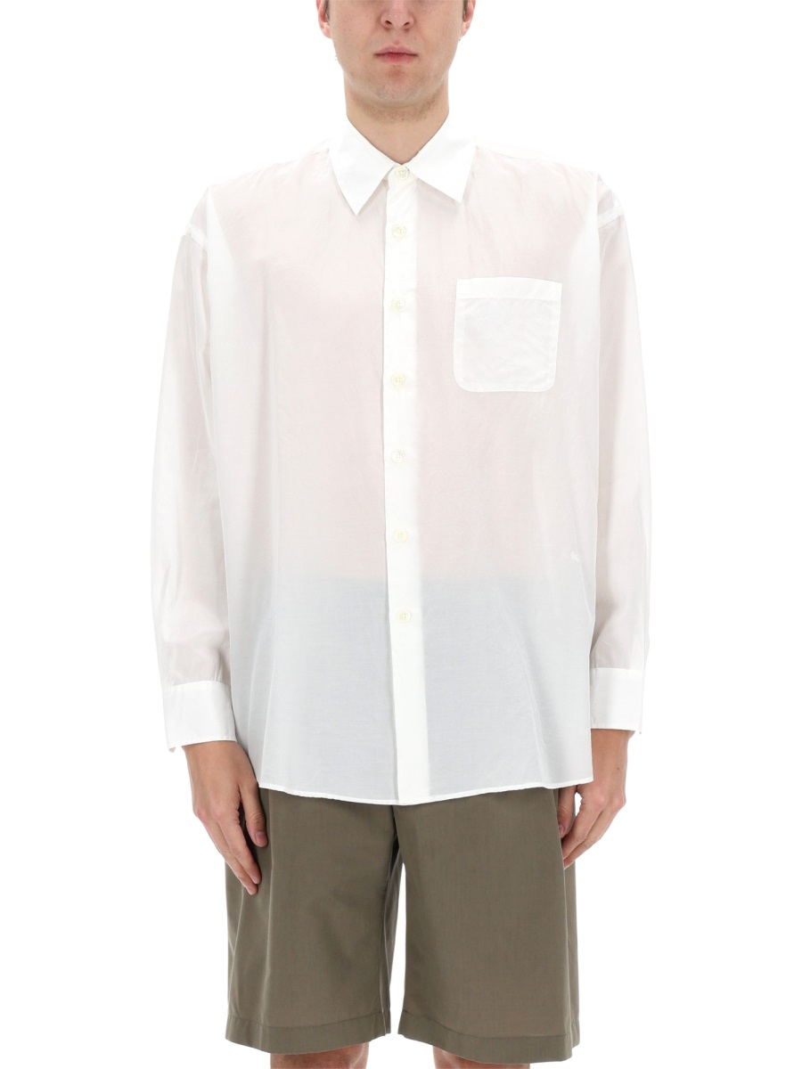 [Our Legacy] Shirts Long Sleeve SS26 M2262BCW_CLOUDWHITESILCOTWEAVE