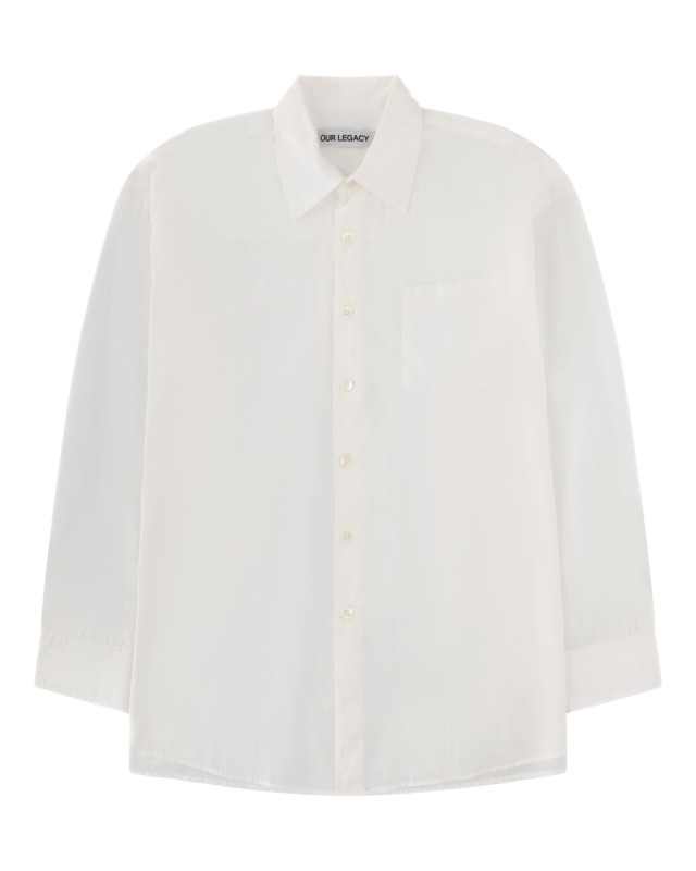 [Our Legacy] Shirts Long Sleeve SS26 M2262BCW_CLOUDWHITESILCOTWEAVE