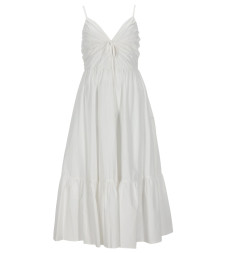 [MICHAEL BY MICHAEL KORS] Sleeveless dress SS26 MS683DHKLZ_100WHITE